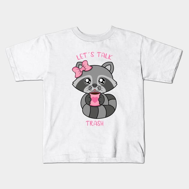 Lets talk trash Kids T-Shirt by JS ARTE